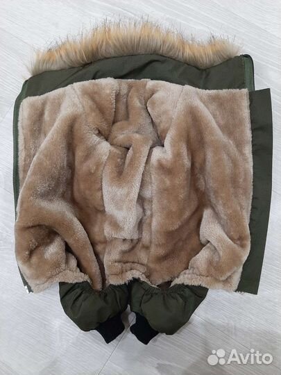 Зимний комбинезон для собак мелких пород