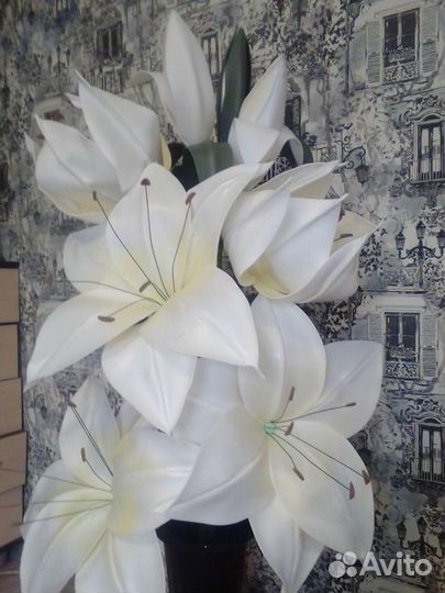 Ростовые цветы Лилии из изолона