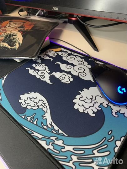 Новый Игровой Коврик для мыши / Японский стиль