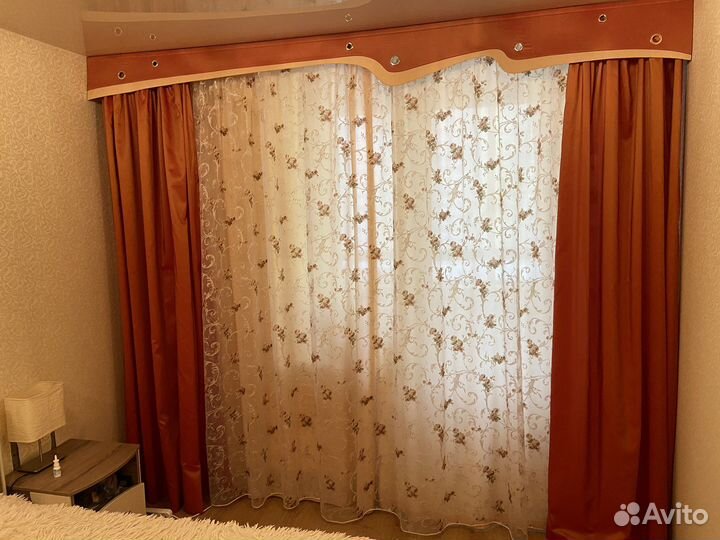 Комплект шторы и тюль