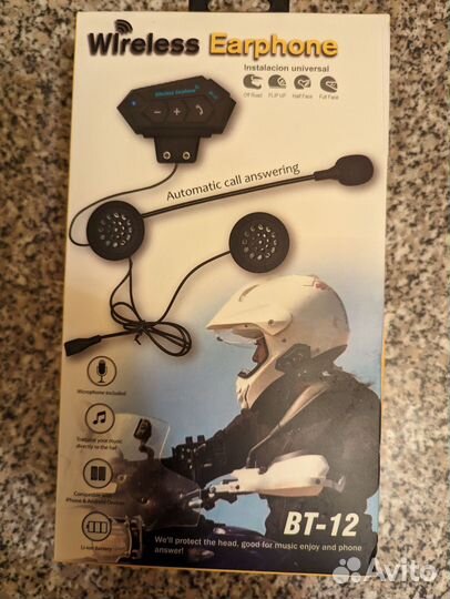 Мотогарнитура гарнитура для шлема