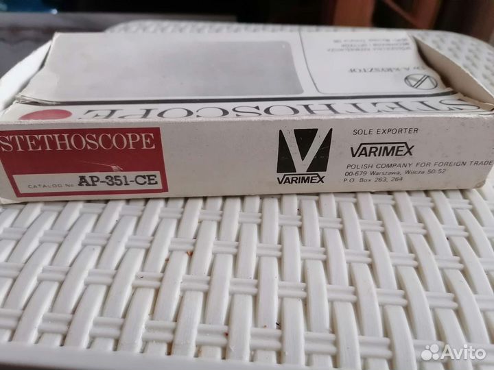 Ссср/Новый стетоскоп/фонендоскоп Польша