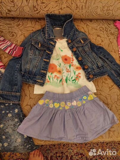 Пакет вещей для девочки 86-92(на весну)