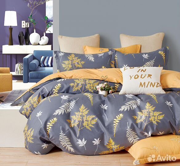 Постельное белье 100хлопок (сатин), новое