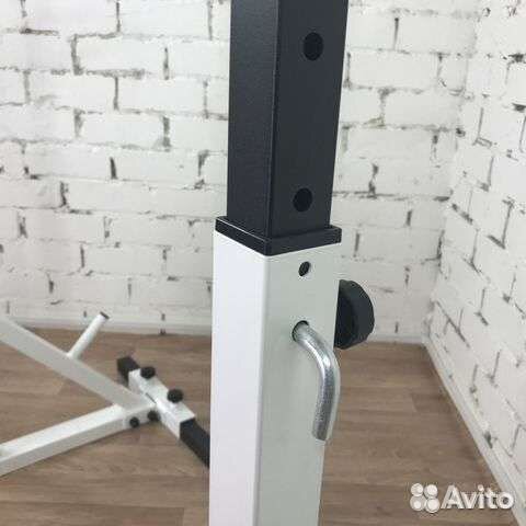 Стойка для штанги: для приседаний и жима лежа