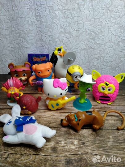 Игрушки из макдональдса