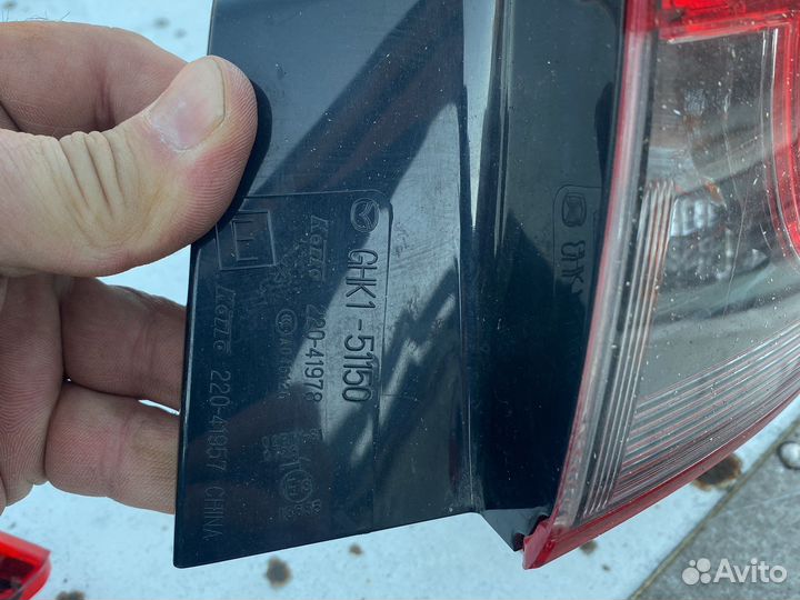 Фонари задние мазда 6 2014