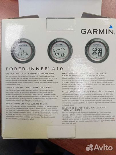 Пульсометр, часы спортивные Garmin forerunner 410
