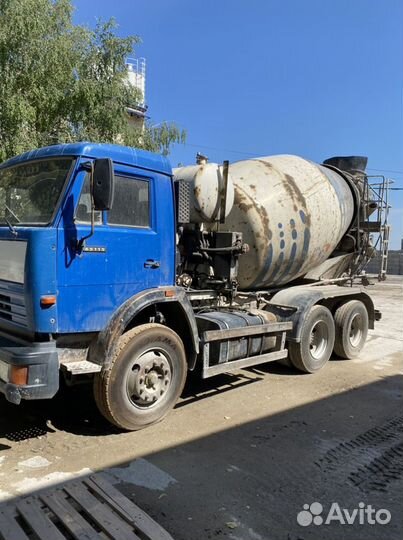 Автобетоносмеситель КамАЗ 65115-62, 2012