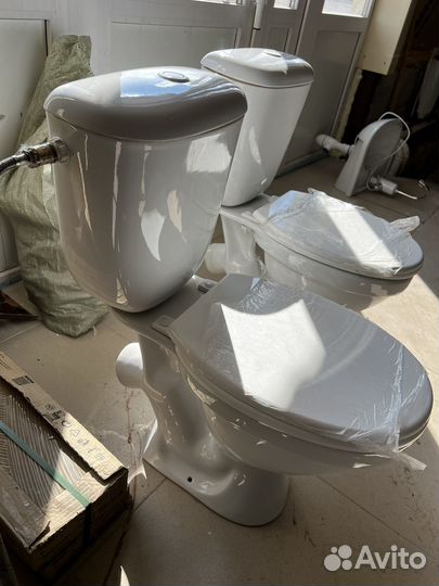 Унитаз с бачком бу