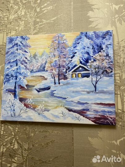 Картина маслом на холсте