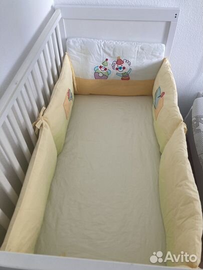 Бортики в кроватку