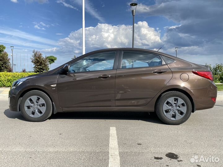 Hyundai Solaris 1.6 AT, 2015, 134 000 км