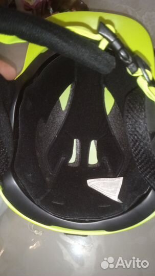 Шлем и очки горнолыжные