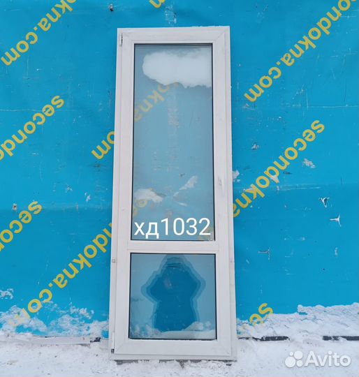 Дверь пластиковая Б/У 2080(в)х740(ш)