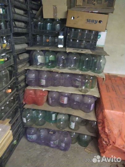 Стеклянные банки разные