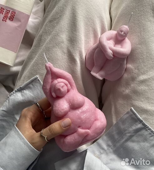 Свечи формовые ручной работы