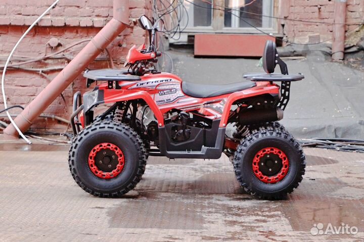 Квадроцикл wels thunder trail 125 pro