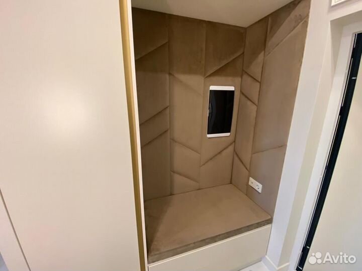 Мягкие панели в прихожей