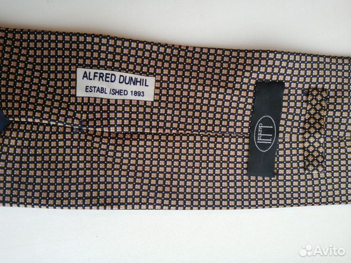 Галстук шелковый Dunhill