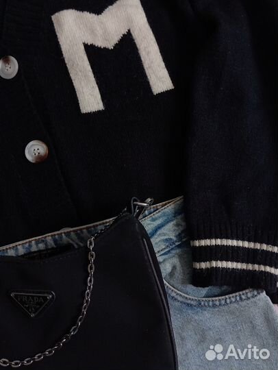 Вязаный кардиган на пуговицах