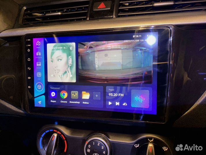 Магнитола на андройде Teyes 4/64 для Kia