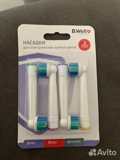 Насадки для электрической зубной щетки В.well