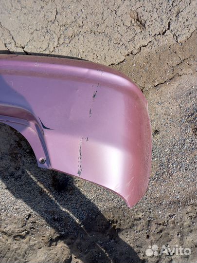 Задний бампер honda fit