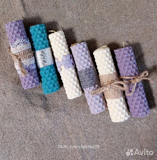 Вощина для свечей цветная