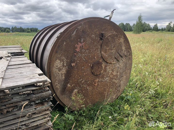 Бочка металлическая