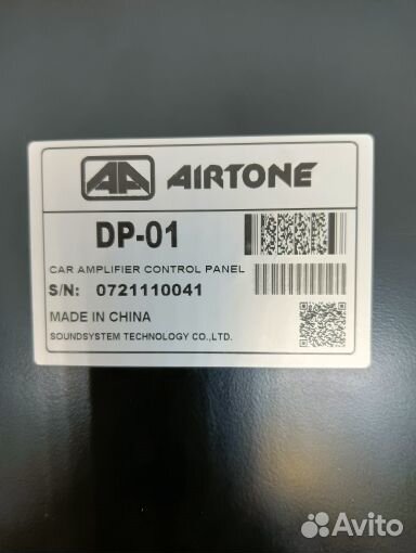 Панель настройки для усилителей ART-DP-01