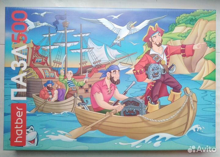 Пазлы 360, 500, 1000 деталей