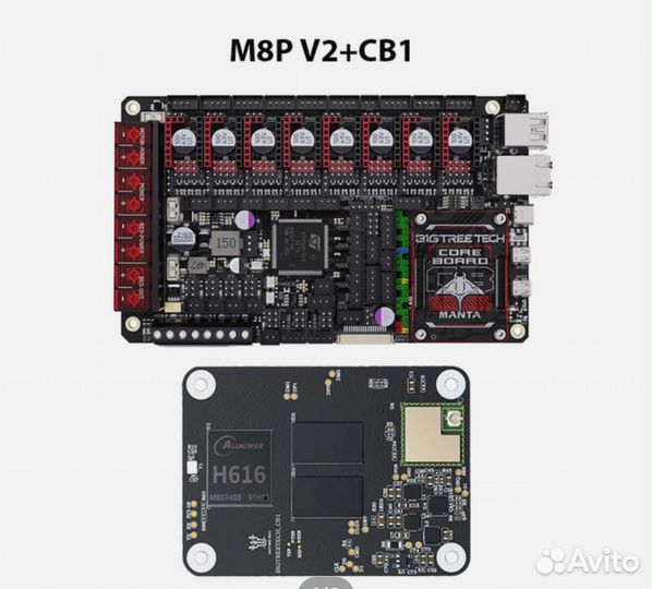 BTT Manta M8P + CB1 Klipper
