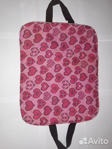 Детская ледянка с сердечками. для катания с горки