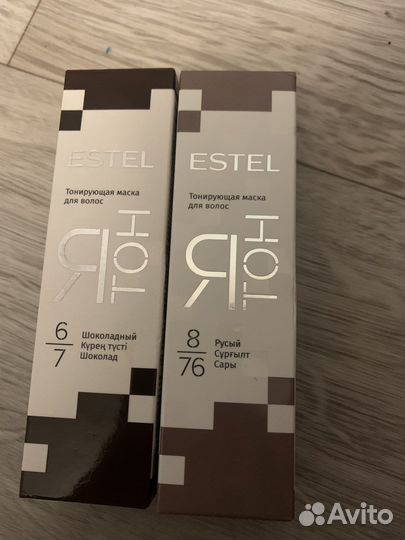 Тонирующая маска estel для волос