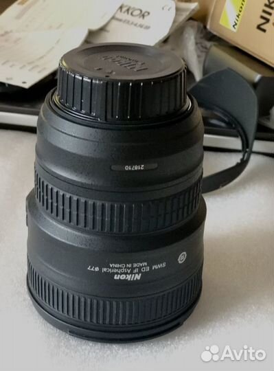 Объектив Nikon AF-S Nikkor 18-35mm f/3.5-4.5 G ED