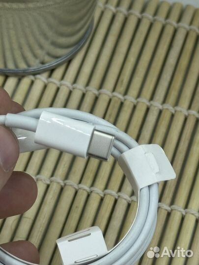 Оригинальный кабель Apple lightning USB-C