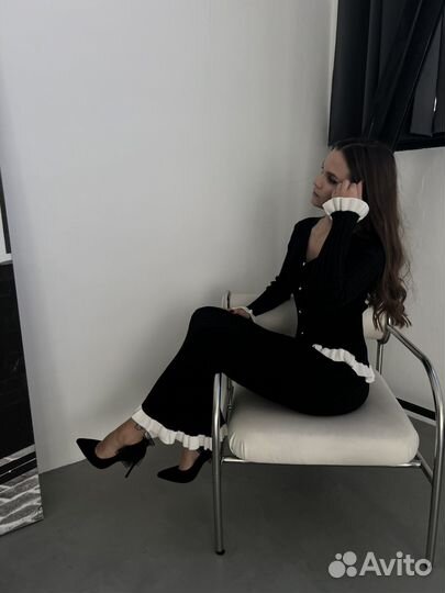 Костюм женский с юбкой лапша