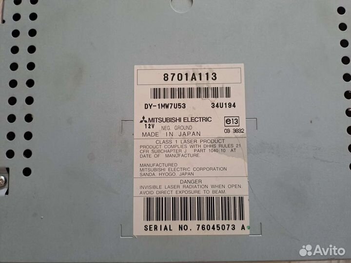 Штатное гу MMC Pajero 4