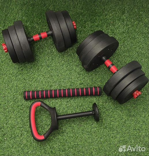 Гантели разборные гиря штанга 29кг