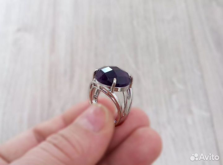 Кольцо аметист