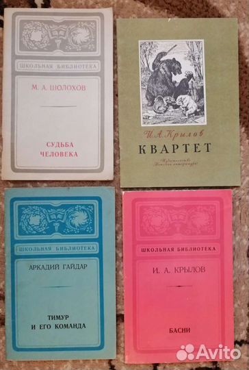 Книги по школьной тематике