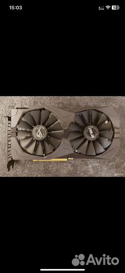 Видеокарта asus ROG strix gtx 1650
