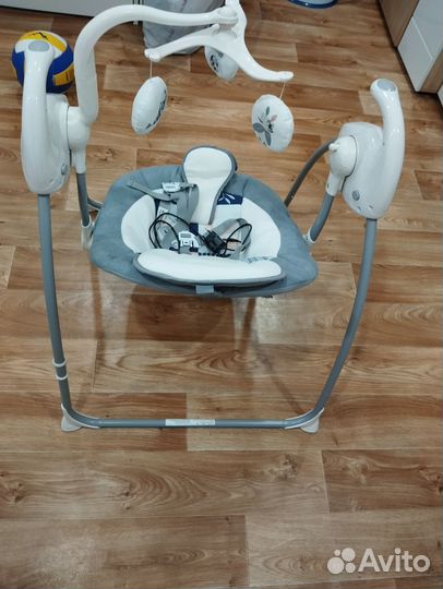 Электронные качели для новорожденных