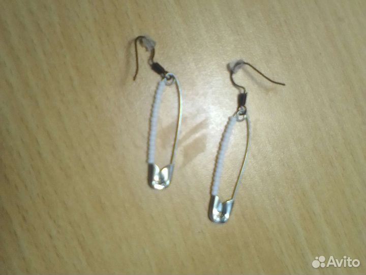 Серьги ручная работа