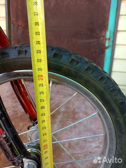 Велосипед детский четырёх колёсный