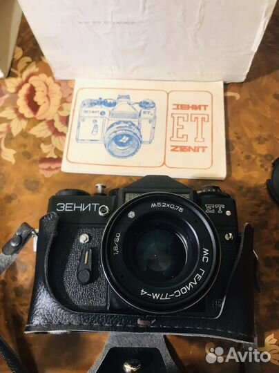 Фотоаппарат пленочный Zenit ET СССР