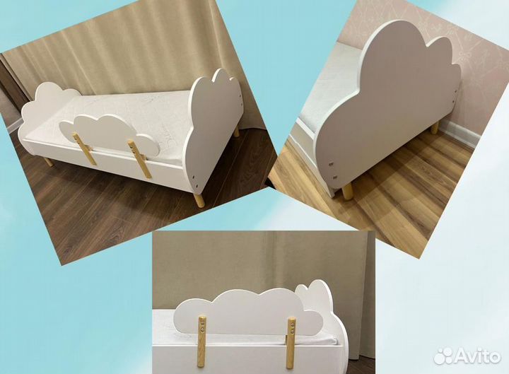 Детская кровать с бортиком