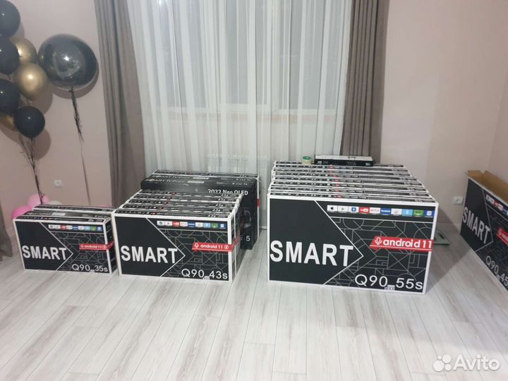 Новый телевизор 43 диагональ