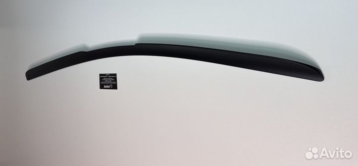 Спойлер с вырезом Audi A3 седан